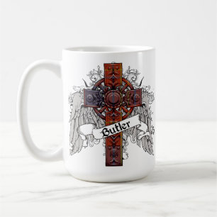 Butler-Tartan-Kreuz Kaffeetasse