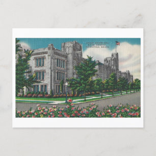 Butler University, Indianapolis, Indiana Vintag Postkarte