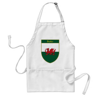 Butler-Waliser-Flaggen-Schild Schürze
