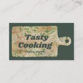 Butlergebäck Kochen Koch Salin Visitenkarte (Vorderseite)