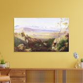 Butrin, Albanien (Erdöl auf Leinwand) Leinwanddruck (Insitu (Wohnzimmer))