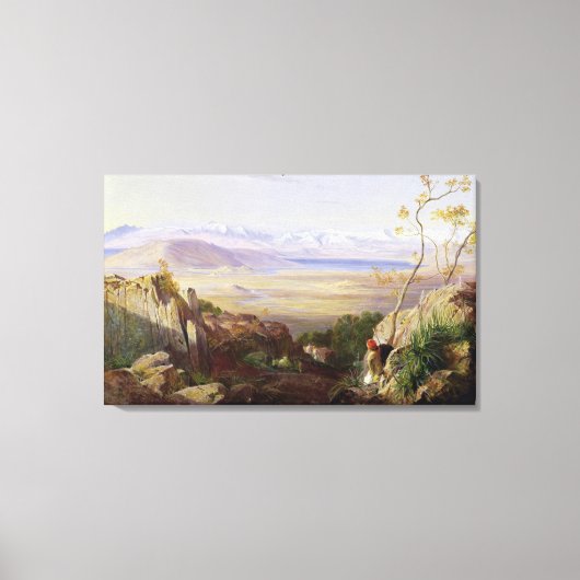 Butrin, Albanien (Erdöl auf Leinwand) Leinwanddruck (Vorderseite)