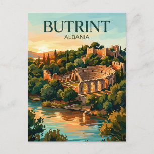 Butrint Nationalpark Albanien Postkarte