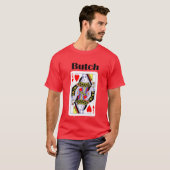 BUTSCHE KÖNIGIN VON HERZEN T-Shirt (Vorne ganz)