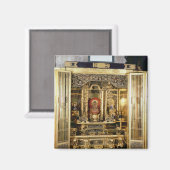 Butsudan-Schrein aus einem Damio-Palast in Kyoto Magnet (Vorderseite/Rückseite)