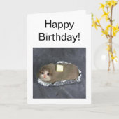 Butta Cat Meme Karte (Gelbe Blume)