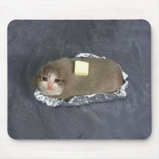 Butta Cat Mouse Pad Mousepad (Vorne)