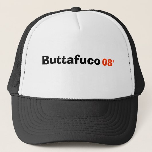 Buttafuco, 08' truckerkappe (Vorderseite)