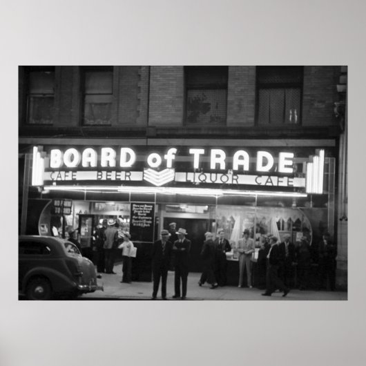 Butte Board of Trade, 1930er Poster (Vorne)