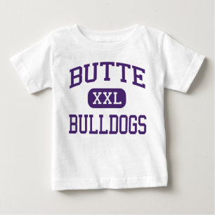 Butte - Bulldoggen - Highschool - Butte Montana Baby T-shirt