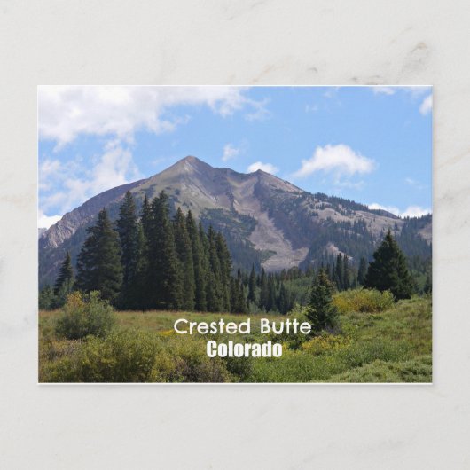 Butte, Coloorado Postkarte (Vorderseite)