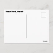 Butte, Coloorado Postkarte (Rückseite)