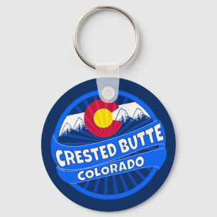 Butte-Colorado-Gebirgsexplosions-Schlüsselanhäng Schlüsselanhänger