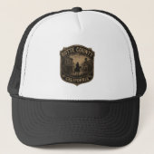 Butte County California – Gold Rush badge design Truckerkappe (Vorderseite)