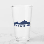 Butte Created bitte Glas (Vorderseite)