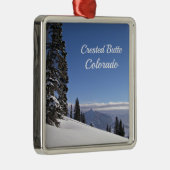 Butte, Crested, CO Ornament Aus Metall (Rechts)