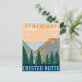 Butte-Felsengebirge Postkarte (Stehend Vorderseite)