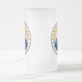 Butte mit Haube Colorado Mattglas Bierglas (Mittel)