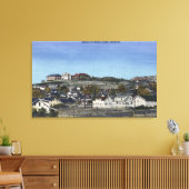 Butte, Montana - Minenschule Sicht auf Leinwanddruck (Insitu (Wohnzimmer))