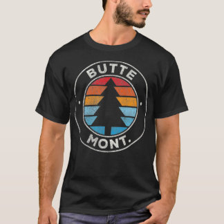 Butte Montana MT Vintage Graphic Retro 70s  T-Shirt