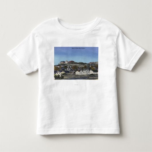Butte, Montana - Schule der Bergwerk-Ansicht von Kleinkind T-shirt (Vorderseite)