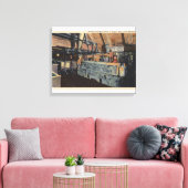 Butte, Montana - Untergrund Motor Leinwanddruck (Insitu (Wohnzimmer))