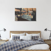 Butte, Montana - Untergrund Motor Leinwanddruck (Insitu (Schlafzimmer))