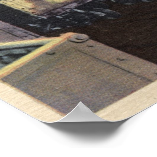 Butte, Montana - Untergrund Motor Poster (Ecke)