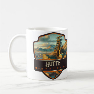 Butte, Montana Vintage Kaffeetasse