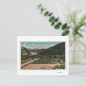 Butte, MT - Blick auf den Creek-Reservierungspark  Postkarte (Stehend Vorderseite)