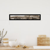 Butte MT Gardens Foto 1914 Poster (Küche)