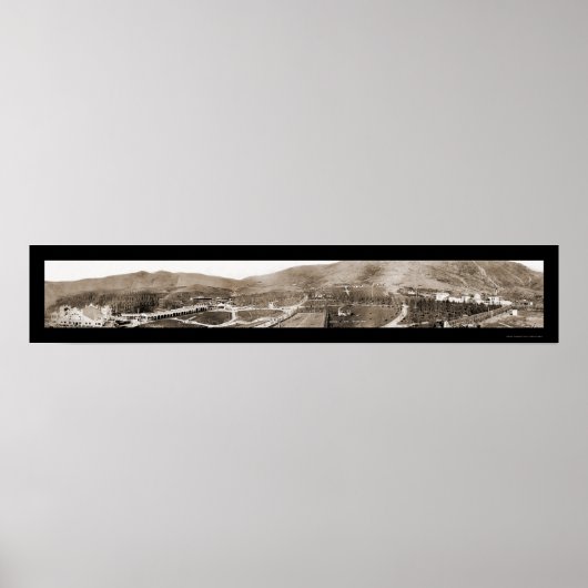 Butte MT Gardens Foto 1914 Poster (Vorne)