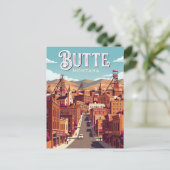 Butte USA Postkarte (Stehend Vorderseite)