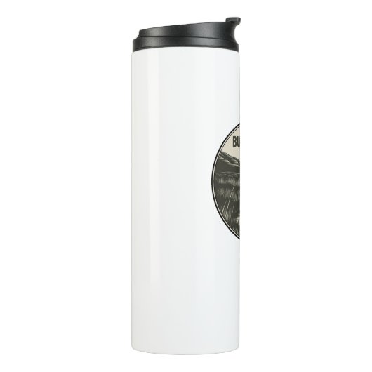 Butte Valley National Grassland California Stream Thermosbecher (Nach links gedreht)