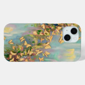 Buttefliegen im hellblauen Hintergrund Case-Mate iPhone Hülle (Rückseite (Horizontal))