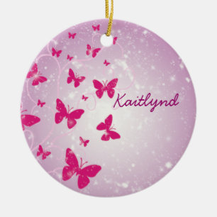 Buttefly Fantasie-Verzierung Keramik Ornament