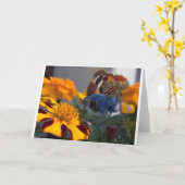 Buttephant Karte (Gelbe Blume)