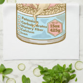 BUTTER BEANS Lima Bohnen Geschirrtuch (Gefaltet)