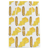 Butter Brot Baguette Französisch Bäckerei Loaf Fei Mittlere Geschenktüte (Vorderseite)