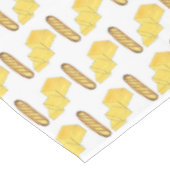 Butter Brot Baguette Französisch Bäckerei Loaf Fei Tischdecke (Schrägansicht)