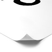 Butter Cookie Funny Food Puff Poster (Ecke)