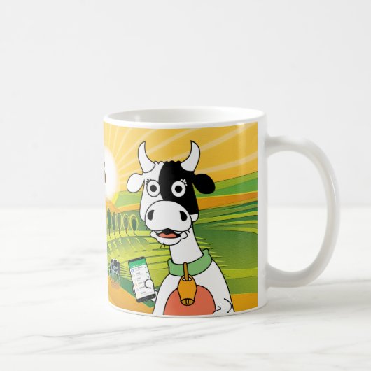 Butter Emails politischen Humor Kaffeetasse (Rechts)