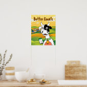Butter Emails politischen Humor Poster (Küche)