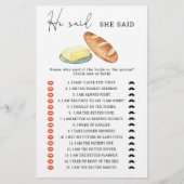 Butter - Er sagte, sie sagte Brautparty (Vorderseite)