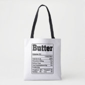 Butter Fakten Zutaten Funny Feinschmeckers Thanksg Tasche (Vorderseite)