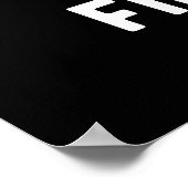 Butter Fingers Funny Butter Food Puff Dark BG Poster (Ecke)