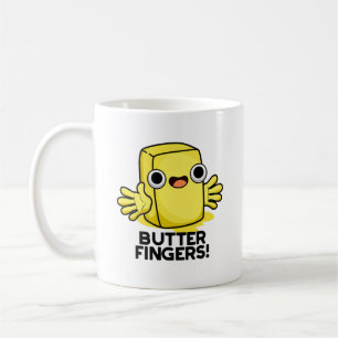 Butter Fingers Funny Butter Food Puff Kaffeetasse