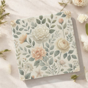 Butter Gelb Farbe Blütenfrühling & Sommer Steinuntersetzer