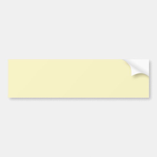 Butter Gelbe Farbe Autoaufkleber (Vorne)