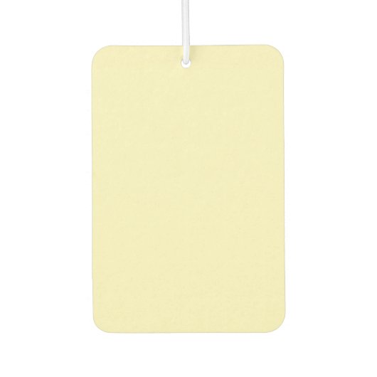 Butter Gelbe Farbe Autolufterfrischer (Vorderseite)